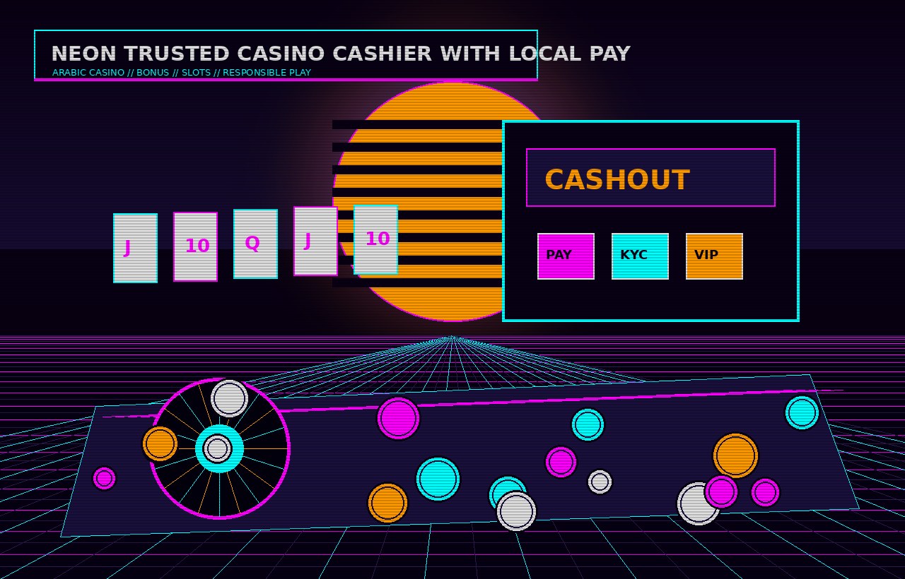 Mobile casino cashier and e-wallet screen